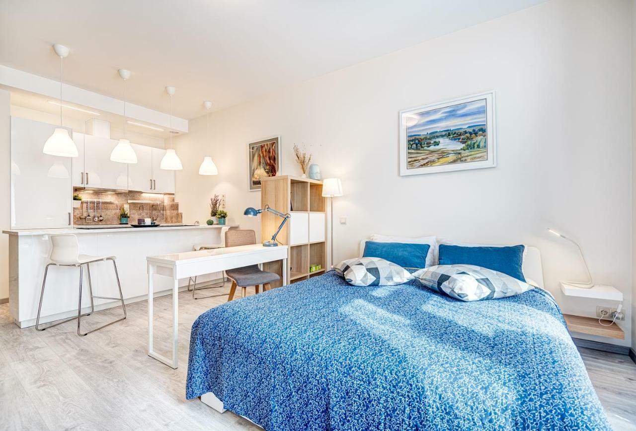 Happy Inn Studio Historic Center, Self Check-In, Ac, Parking In The Undergrnd Garage, فيلنيوس المظهر الخارجي الصورة